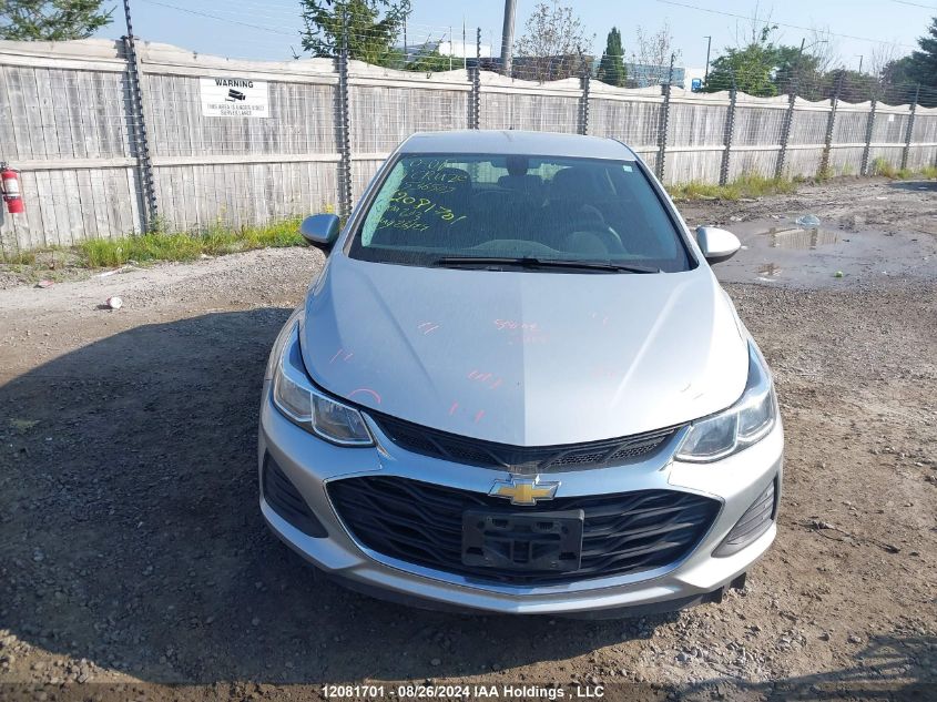 3G1BC6SM6KS536507 2019 Chevrolet Cruze