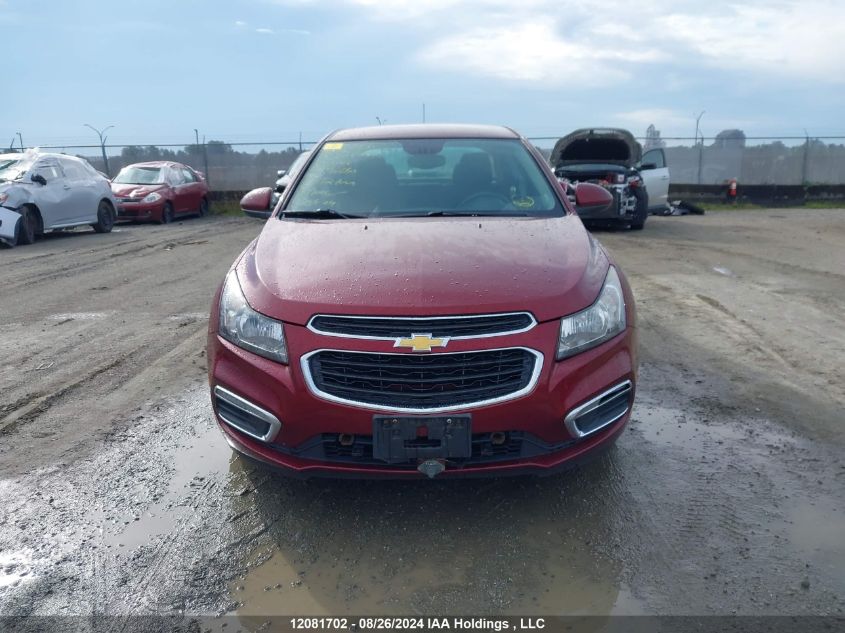 2015 Chevrolet Cruze VIN: 1G1PD5SB0F7196660 Lot: 12081702