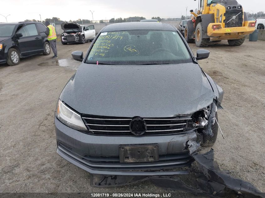 2017 Volkswagen Jetta Sedan VIN: 3VW2B7AJ7HM234323 Lot: 12081719