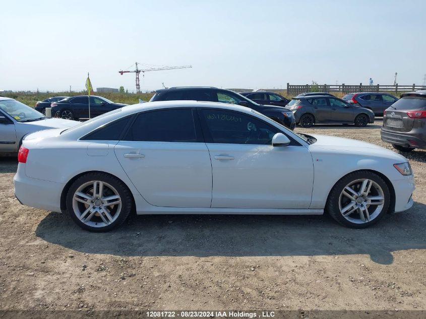 2014 Audi A6 VIN: WAUFFCFC6EN114166 Lot: 12081722