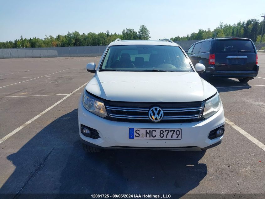 2013 Volkswagen Tiguan VIN: WVGJV7AX4DW513650 Lot: 12081725