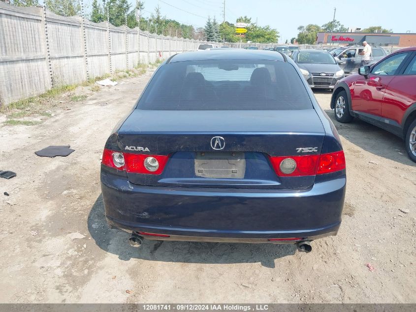 2006 Acura Tsx VIN: JH4CL96826C800861 Lot: 12081741