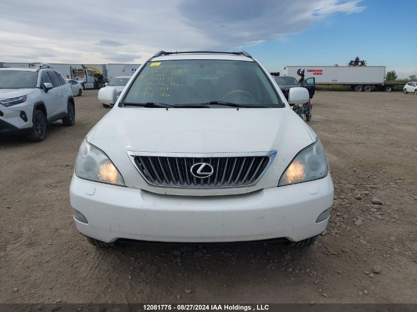 2008 Lexus Rx 350 VIN: 2T2HK31U58C051118 Lot: 12081775