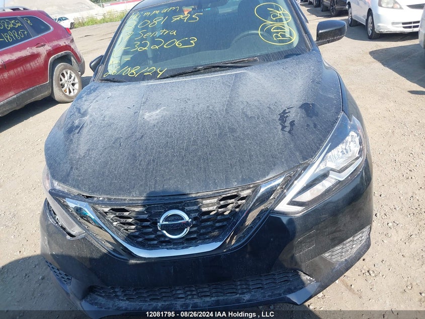 2017 Nissan Sentra VIN: 3N1AB7AP0HY322063 Lot: 12081795