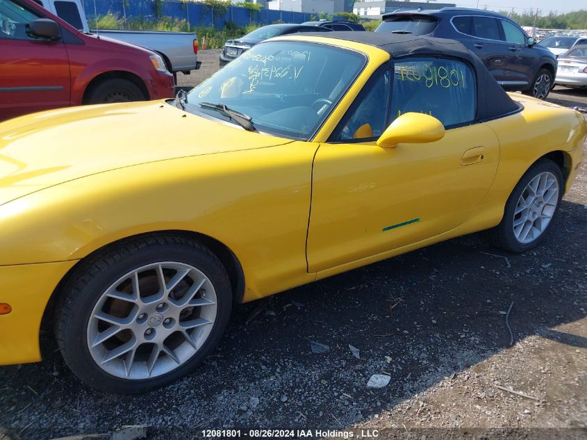 2002 Mazda Mx-5 Miata Ls VIN: JM1NB353120229391 Lot: 12081801