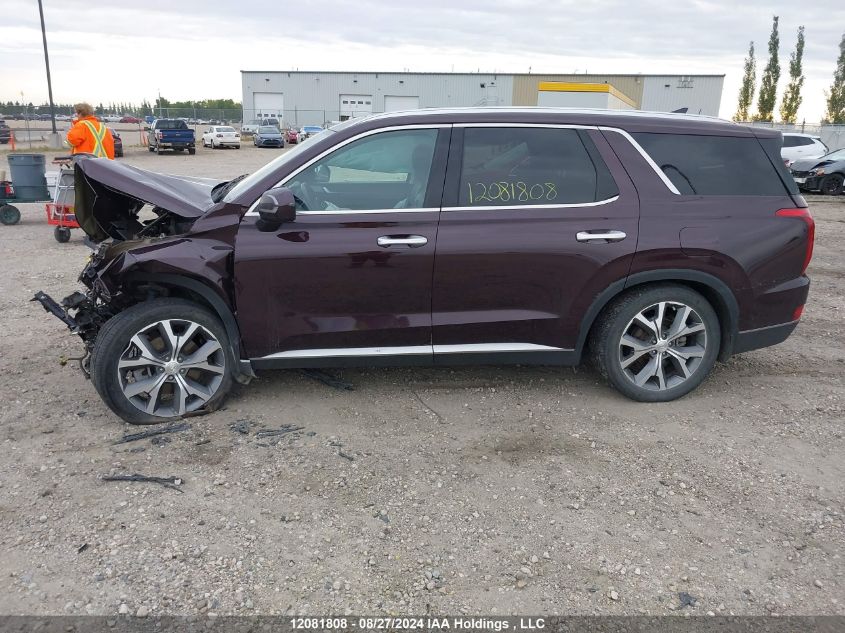 2022 Hyundai Palisade Sel VIN: KM8R3DHE4NU372247 Lot: 12081808