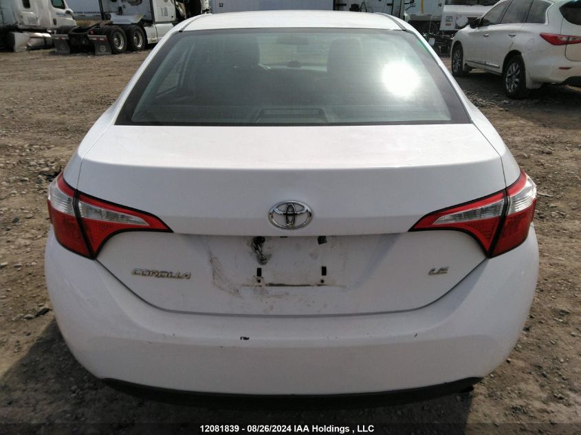 2015 Toyota Corolla L/Le/Le Pls/Prm/S/S Pls VIN: 2T1BURHE2FC466366 Lot: 12081839