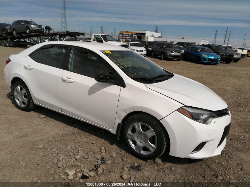 2015 Toyota Corolla L/Le/Le Pls/Prm/S/S Pls VIN: 2T1BURHE2FC466366 Lot: 12081839