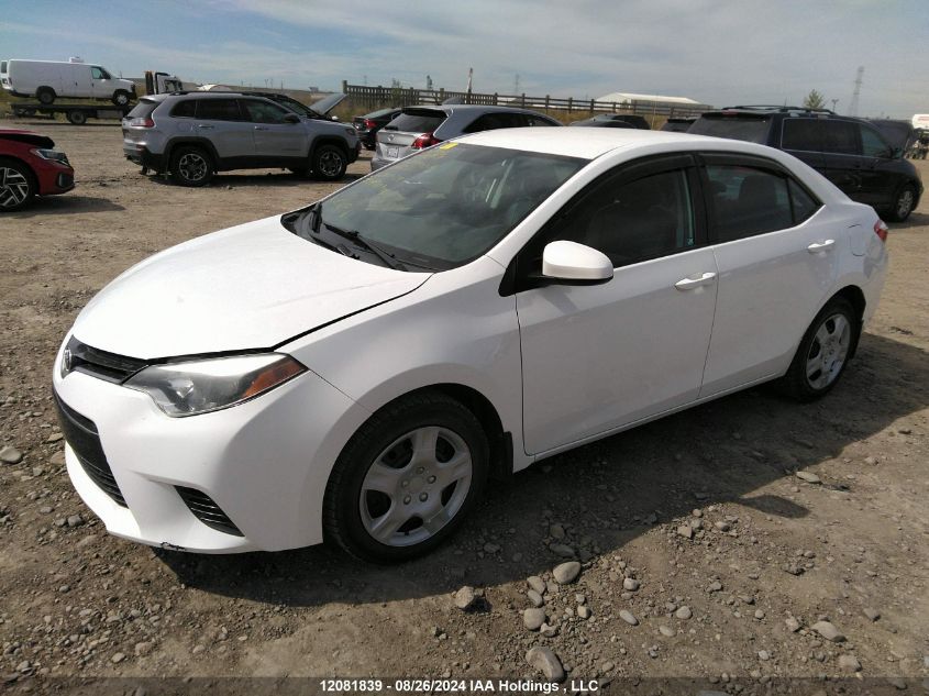 2015 Toyota Corolla L/Le/Le Pls/Prm/S/S Pls VIN: 2T1BURHE2FC466366 Lot: 12081839