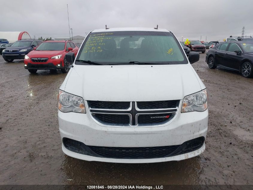 2016 Dodge Grand Caravan Se VIN: 2C4RDGBG3GR346218 Lot: 12081845