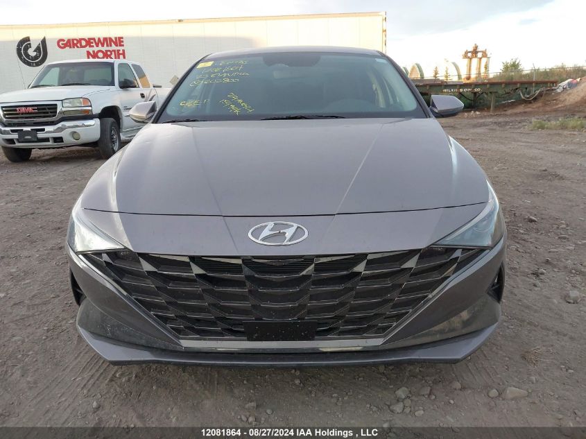 2023 Hyundai Elantra Luxury VIN: KMHLN4AG5PU602800 Lot: 12081864