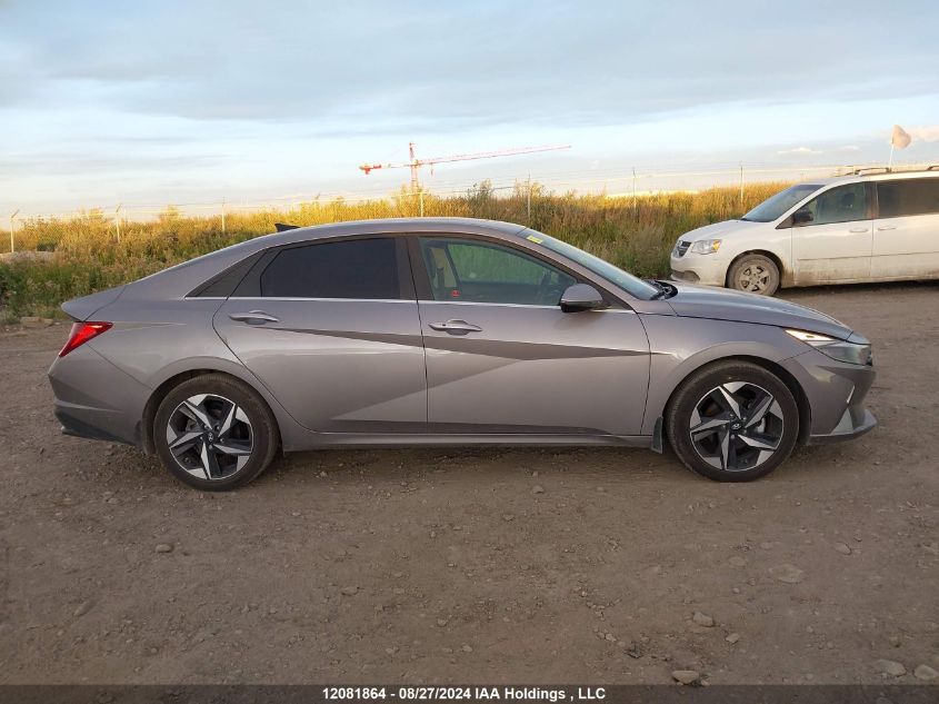 2023 Hyundai Elantra Luxury VIN: KMHLN4AG5PU602800 Lot: 12081864