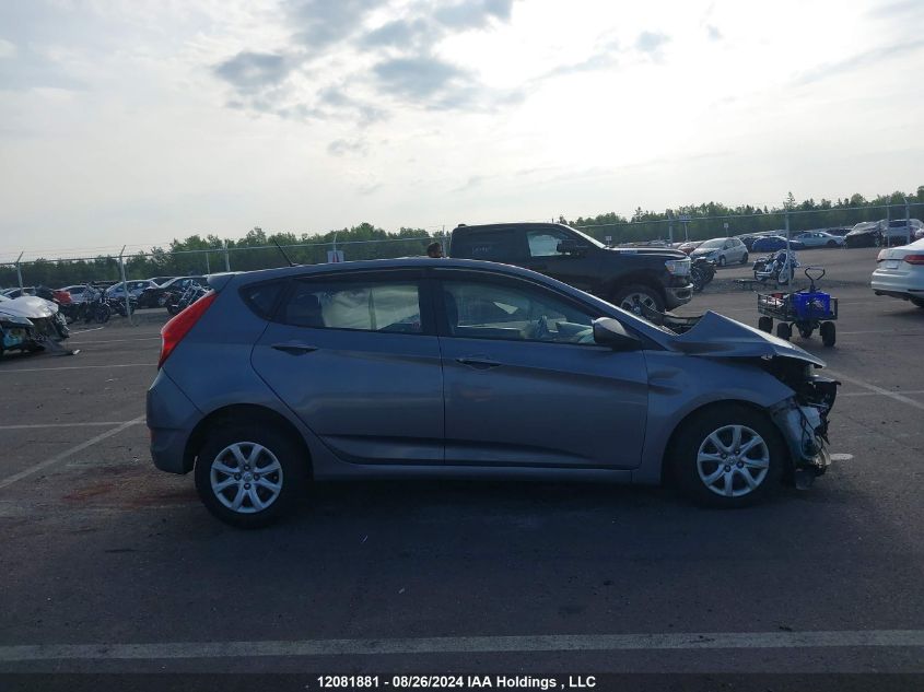 2014 Hyundai Accent Gls/Gs VIN: KMHCT5AEXEU167151 Lot: 12081881