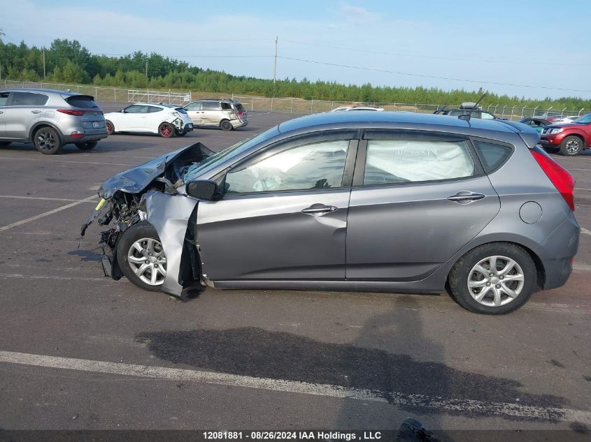 KMHCT5AEXEU167151 2014 Hyundai Accent Gls/Gs