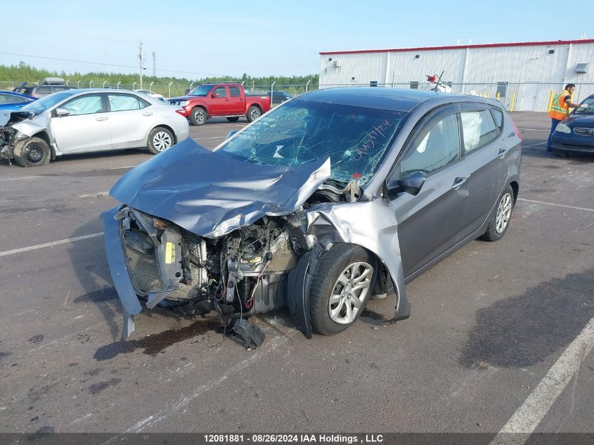 KMHCT5AEXEU167151 2014 Hyundai Accent Gls/Gs