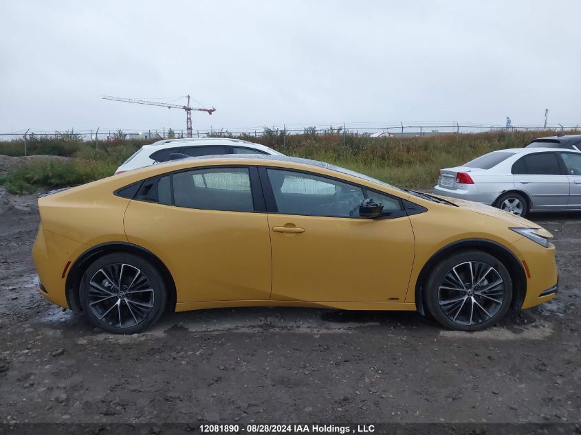 2024 Toyota Prius Limited VIN: JTDADABU3R3010516 Lot: 12081890