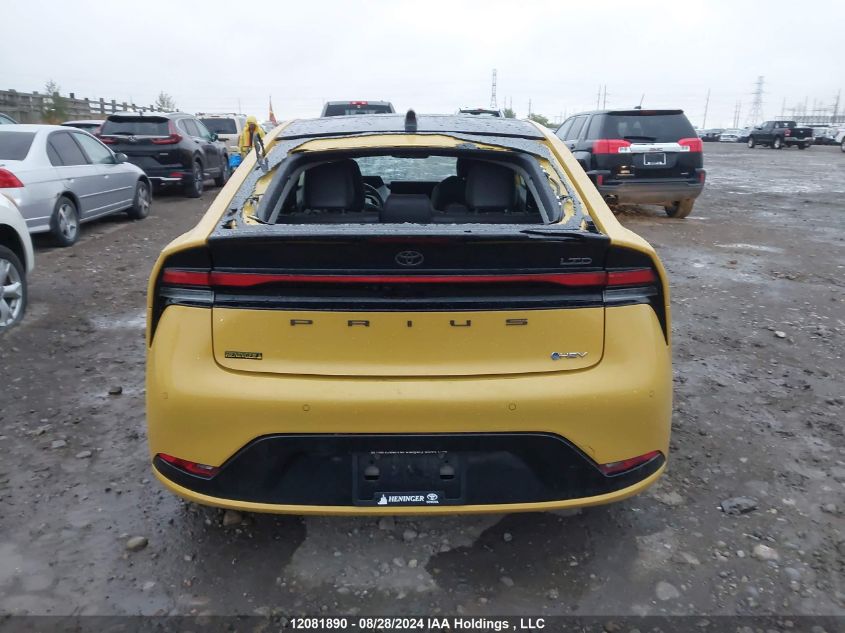 2024 Toyota Prius Limited VIN: JTDADABU3R3010516 Lot: 12081890