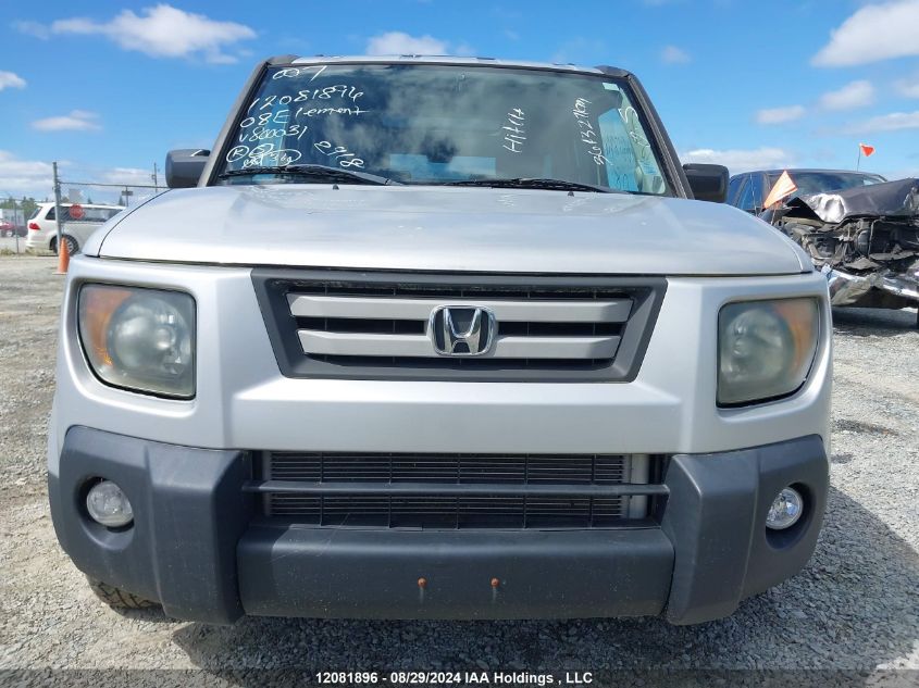 2008 Honda Element VIN: 5J6YH28738L800031 Lot: 12081896