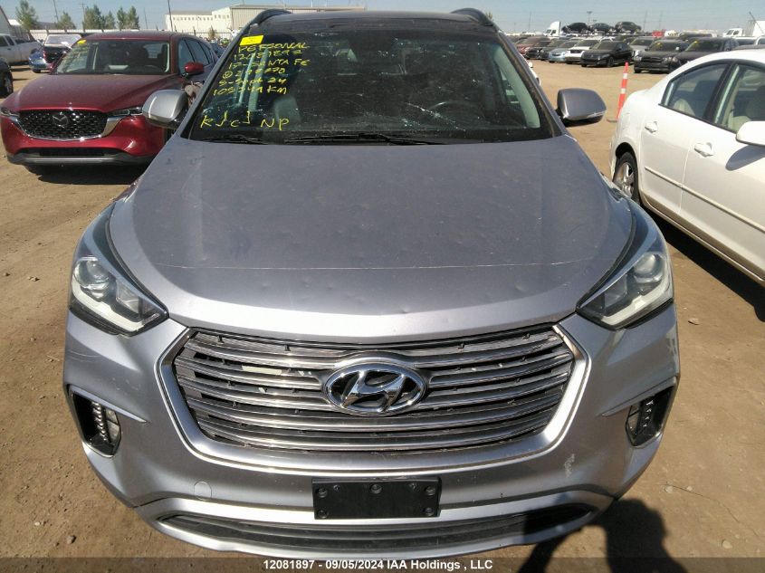 2017 Hyundai Santa Fe Se/Limited VIN: KM8SNDHF7HU247770 Lot: 12081897