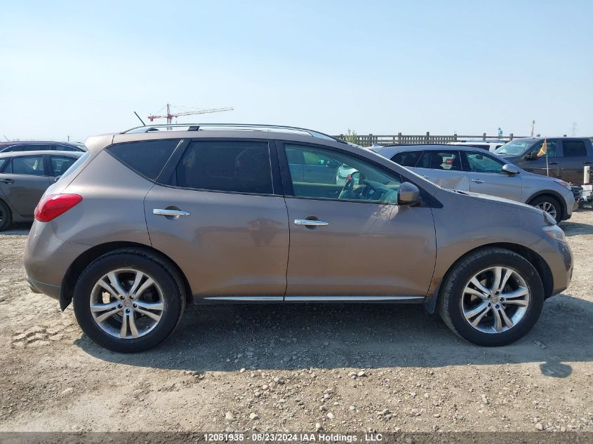 JN8AZ1MWXAW105145 2010 Nissan Murano Le