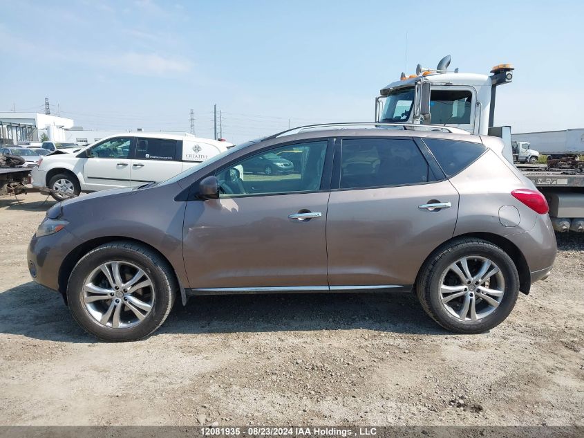 JN8AZ1MWXAW105145 2010 Nissan Murano Le