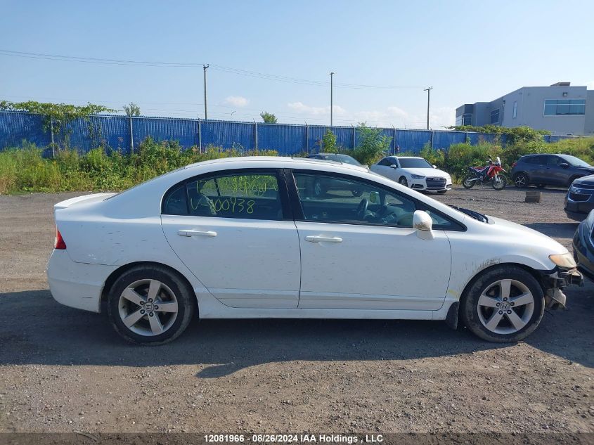 2008 Honda Civic Sdn VIN: 2HGFA165X8H100938 Lot: 12081966