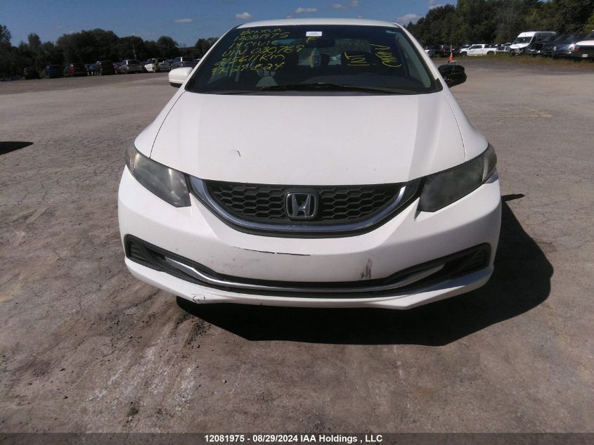 2014 Honda Civic Sedan VIN: 2HGFB2F45EH030769 Lot: 12081975