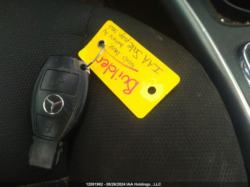 2011 Mercedes-Benz B-Class VIN: WDDFH3DB6BJ667772 Lot: 12081982