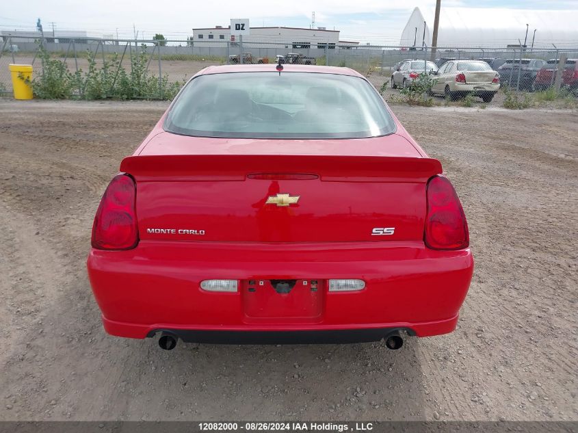 2006 Chevrolet Monte Carlo VIN: 2G1WL15C169183894 Lot: 12082000