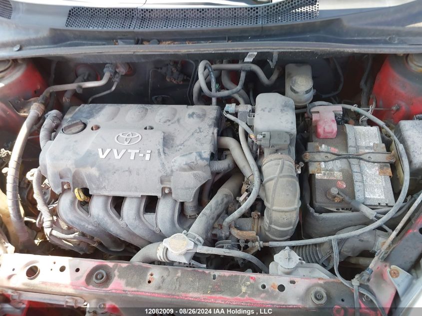 2005 Toyota Echo VIN: JTDKT123750073726 Lot: 12082009