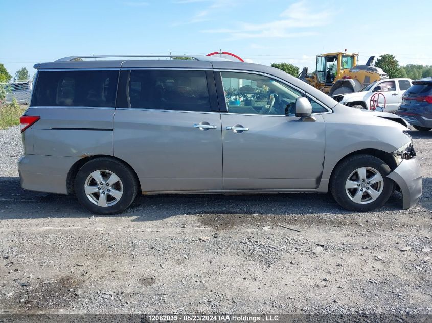 2011 Nissan Quest Sv VIN: JN8AE2KP0B9005679 Lot: 12082035