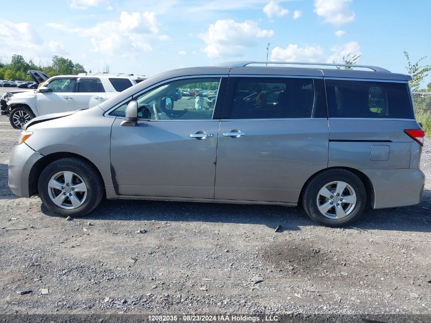 2011 Nissan Quest Sv VIN: JN8AE2KP0B9005679 Lot: 12082035