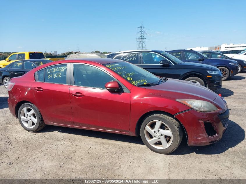 2011 Mazda Mazda3 VIN: JM1BL1UF7B1393612 Lot: 12082125