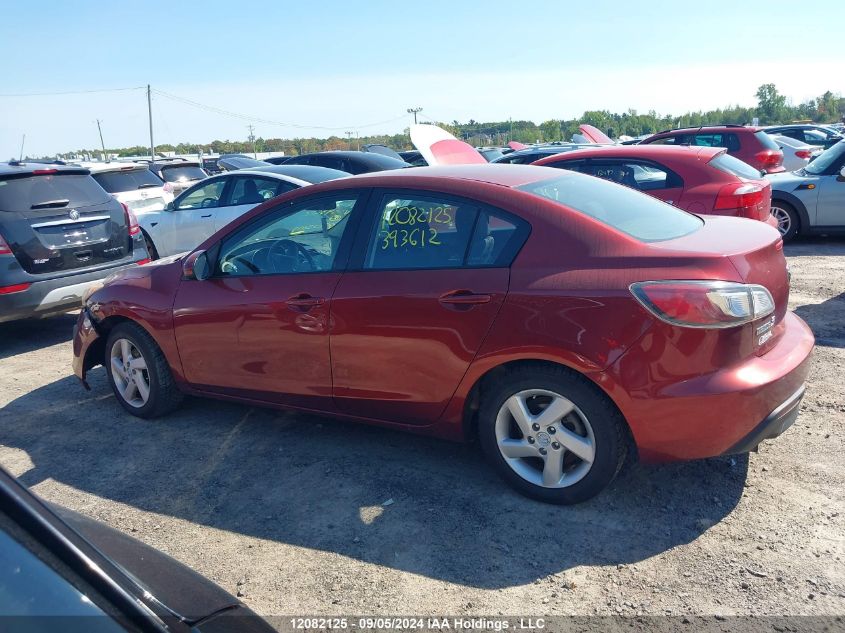 2011 Mazda Mazda3 VIN: JM1BL1UF7B1393612 Lot: 12082125