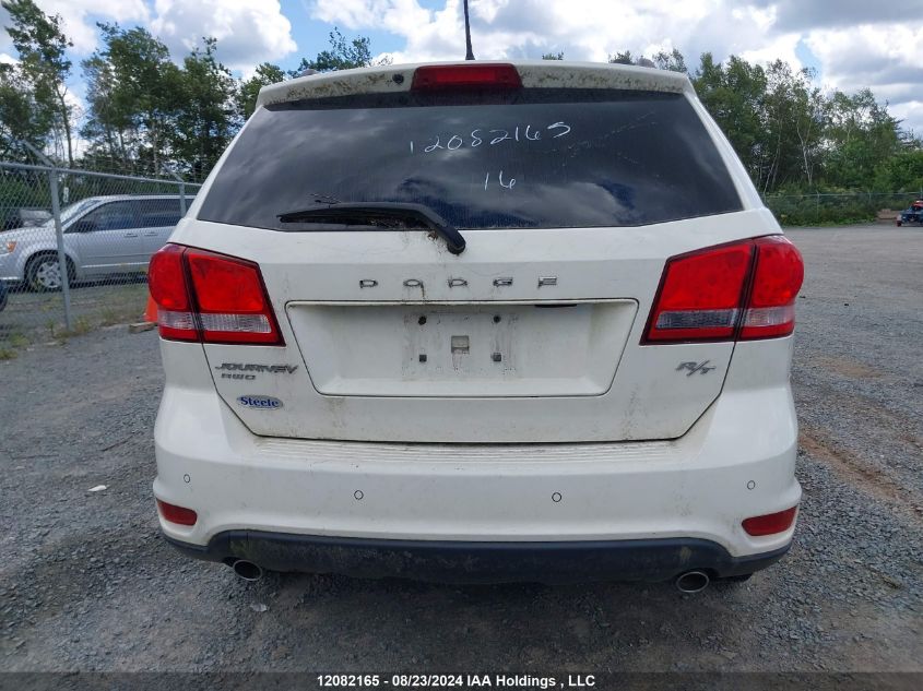 2016 Dodge Journey R/T VIN: 3C4PDDFG6GT221131 Lot: 12082165