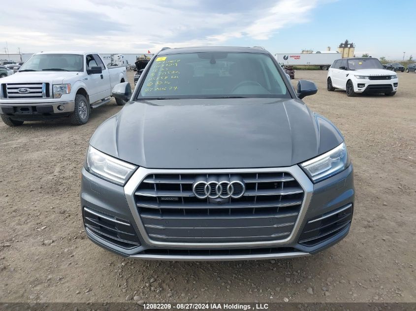 2018 Audi Q5 VIN: WA1BNAFY8J2213582 Lot: 12082209