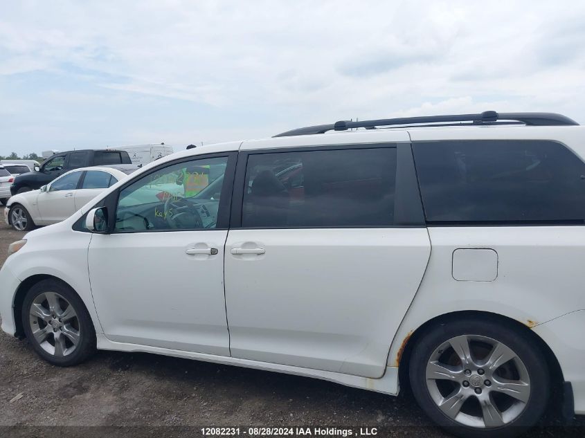 2011 Toyota Sienna VIN: 5TDXK3DC4BS046820 Lot: 12082231