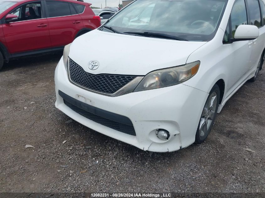 2011 Toyota Sienna VIN: 5TDXK3DC4BS046820 Lot: 12082231