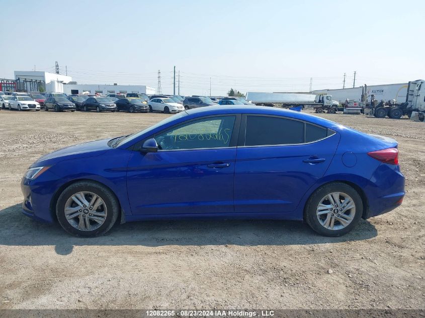 2019 Hyundai Elantra Preferred VIN: KMHD84LF8KU864545 Lot: 12082265