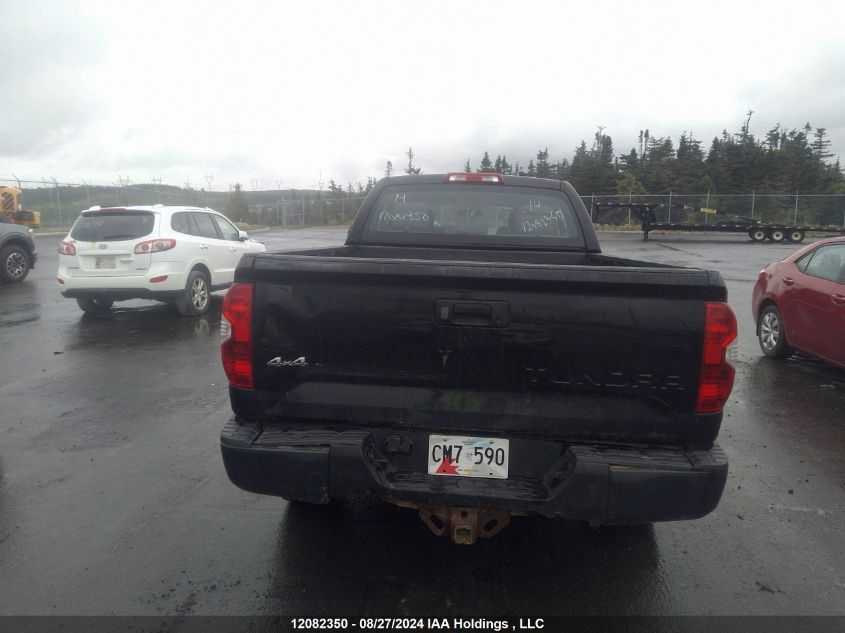 2014 Toyota Tundra Double Cab Sr/Double Cab Sr5 VIN: 5TFUY5F12EX379377 Lot: 12082350