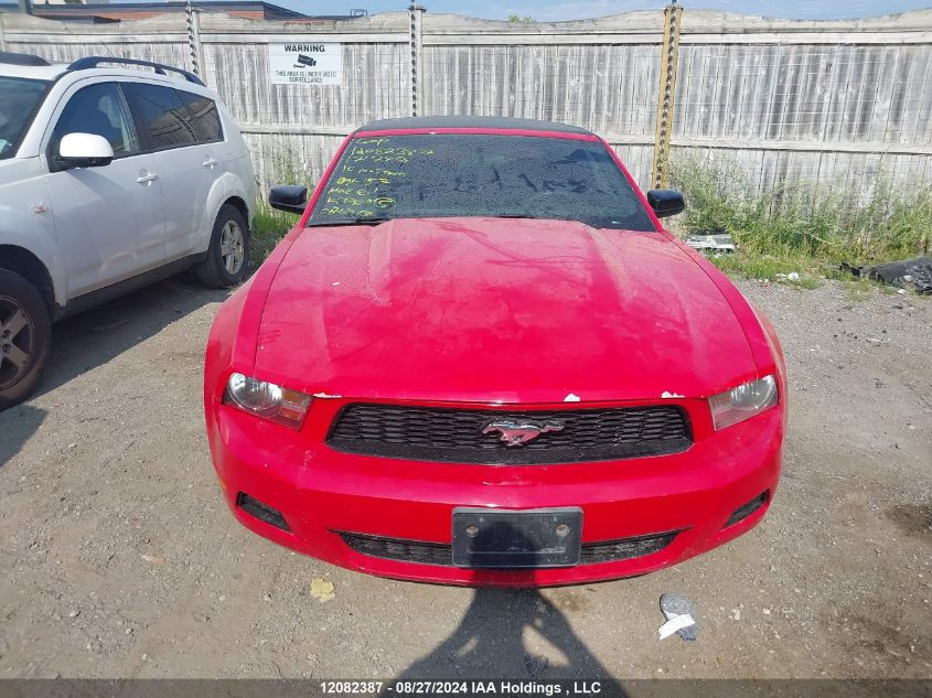 2010 Ford Mustang VIN: 1ZVBP8EN0A5171789 Lot: 12082387
