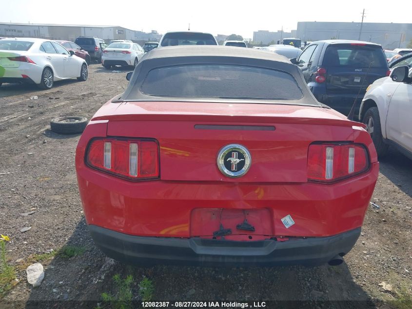 2010 Ford Mustang VIN: 1ZVBP8EN0A5171789 Lot: 12082387