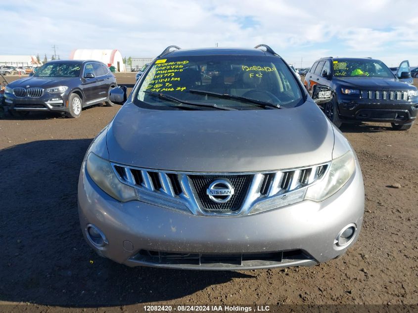 JN8AZ18WX9W103773 2009 Nissan Murano Sl