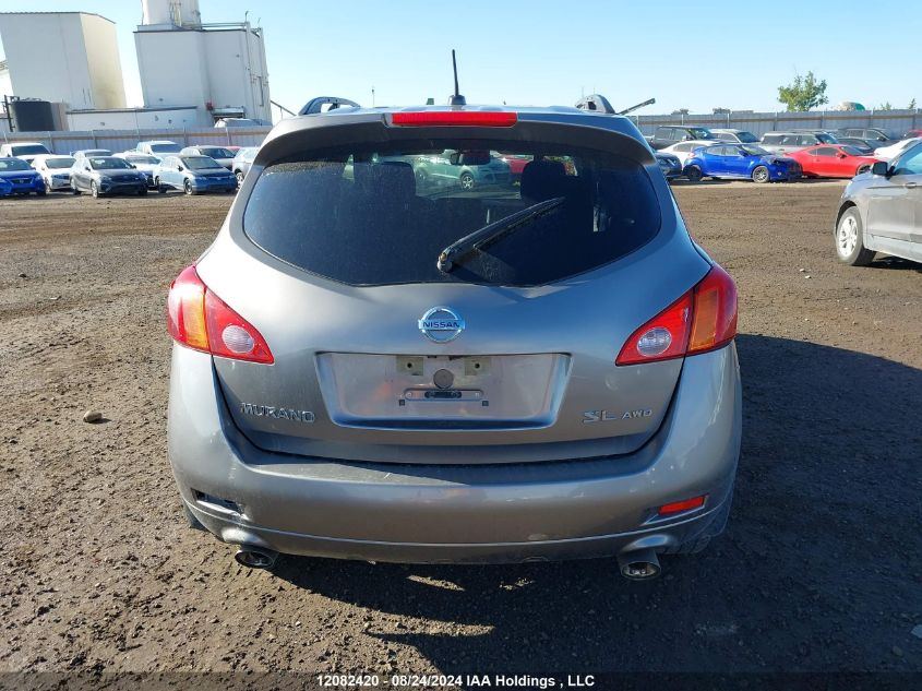 JN8AZ18WX9W103773 2009 Nissan Murano Sl