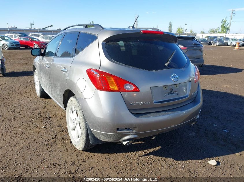 JN8AZ18WX9W103773 2009 Nissan Murano Sl