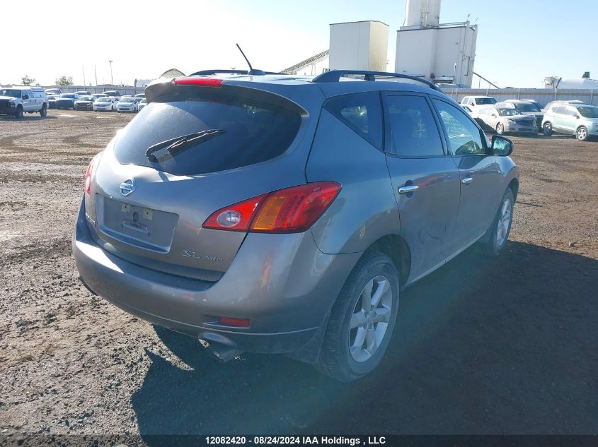 JN8AZ18WX9W103773 2009 Nissan Murano Sl