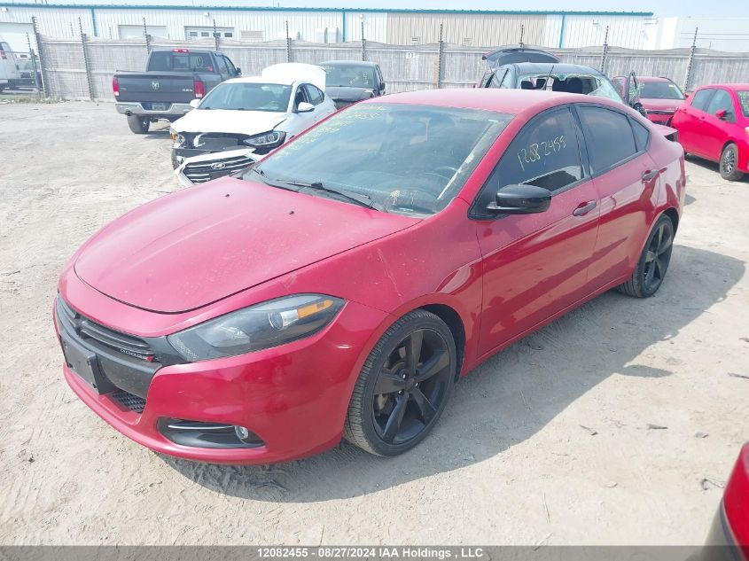 2014 Dodge Dart Sxt VIN: 1C3CDFBB8ED859781 Lot: 12082455