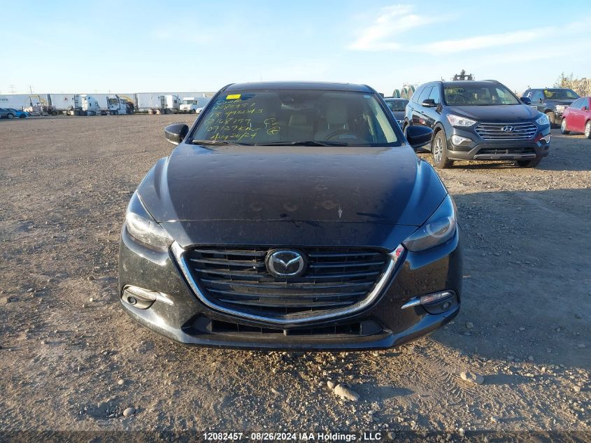 2018 Mazda Mazda3 Sport VIN: 3MZBN1M30JM168799 Lot: 12082457