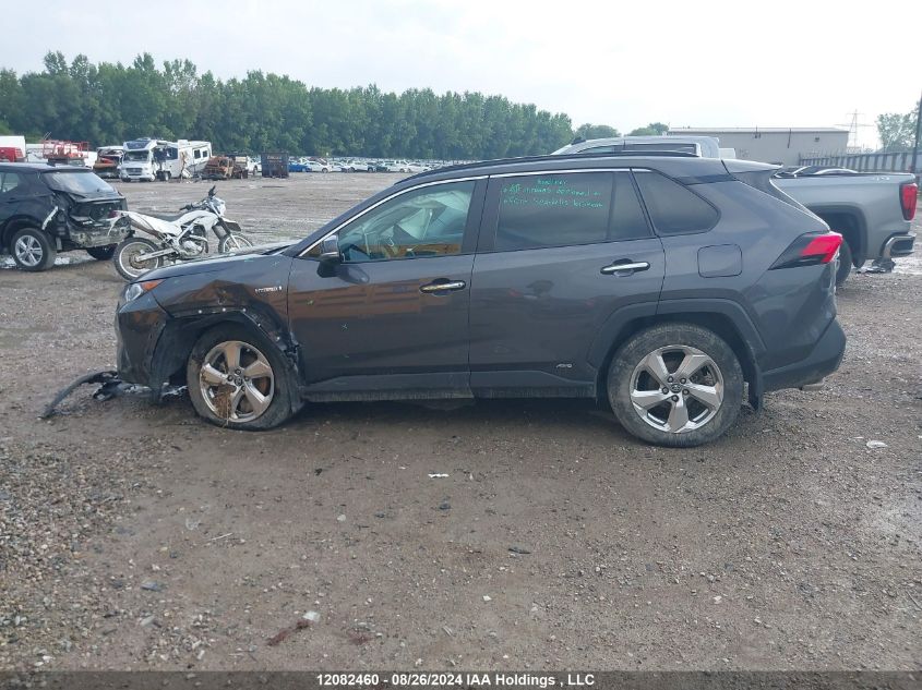 2019 Toyota Rav4 Limited VIN: 2T3DWRFVXKW001629 Lot: 12082460