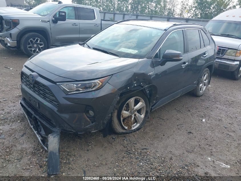 2019 Toyota Rav4 Limited VIN: 2T3DWRFVXKW001629 Lot: 12082460